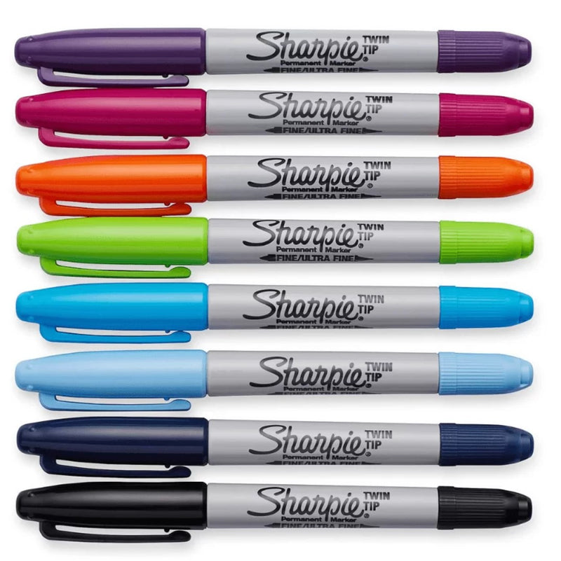 Set 8 Marcadores Sharpie Doble Punta