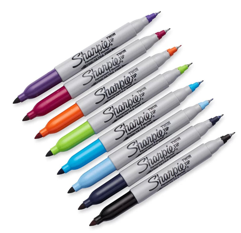 Set 8 Marcadores Sharpie Doble Punta