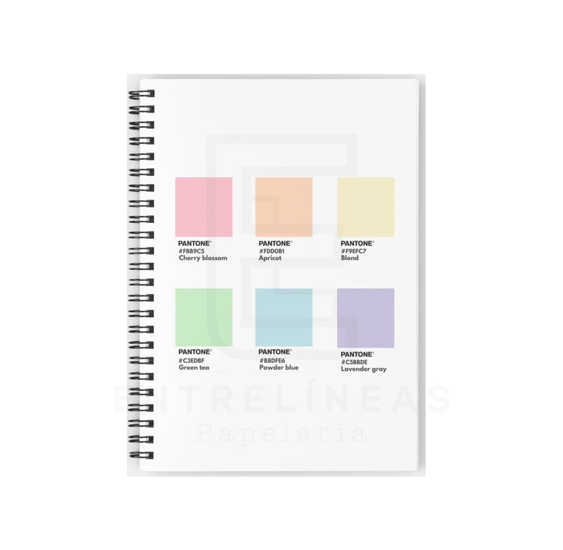 Cuaderno Universitario Colección Pantone